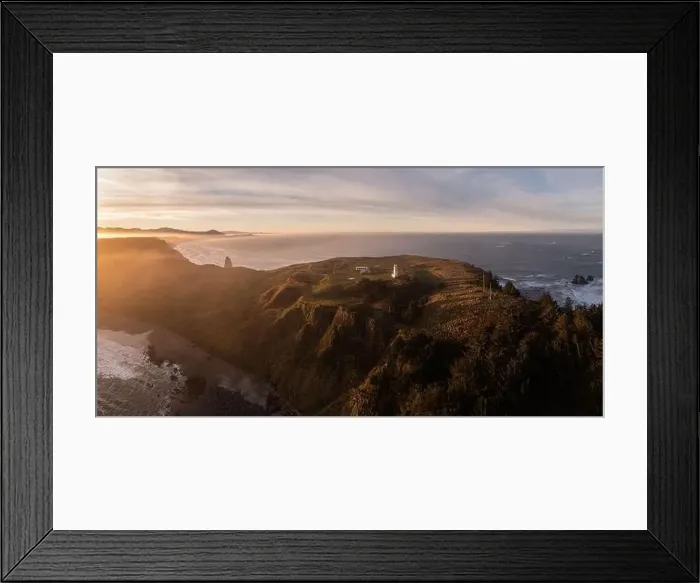 Framed Print : Cape Blanco Lighthouse at sunrise at the Oregon Coast Framed Print : Cape Blanco Lighthouse at sunrise at the Oregon Coast