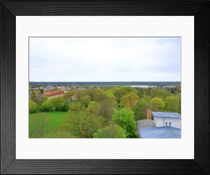 Framed Print : Arial Photo of the landscape in Germany in Joachimsthal, Brandenburg (from the Biorama-Projekt Tower) Framed Print : Arial Photo of the landscape in Germany in Joachimsthal, Brandenburg (from the Biorama-Projekt Tower)