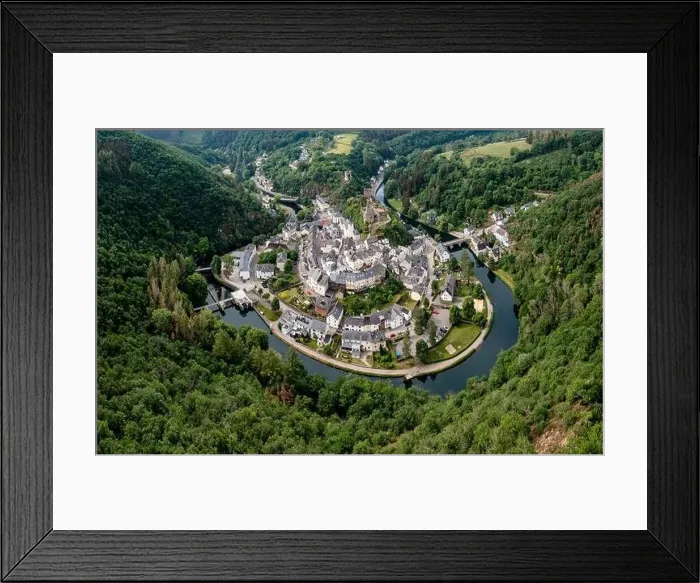 Framed Print : Esch-sur-Sure, Luxembourg - 4 June Framed Print : Esch-sur-Sure, Luxembourg - 4 June