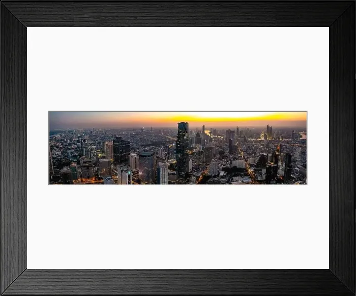 Framed Print : Aerial view of King Power Mahanakhon tower in Sathorn Silom central business district of Bangkok, Thailand Framed Print : Aerial view of King Power Mahanakhon tower in Sathorn Silom central business district of Bangkok, Thailand