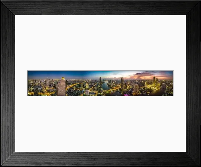 Framed Print : Aerial view of Saphan Taksin district near the Taksin bridge and Chao Phraya river, Bangkok, Thailand Framed Print : Aerial view of Saphan Taksin district near the Taksin bridge and Chao Phraya river, Bangkok, Thailand
