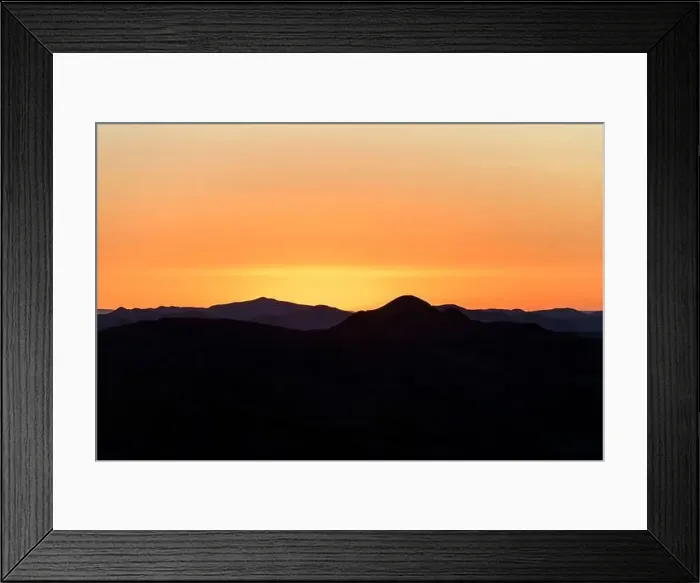 Framed Print : Beautiful view of the African bush. African landscape. Sunset time Framed Print : Beautiful view of the African bush. African landscape. Sunset time