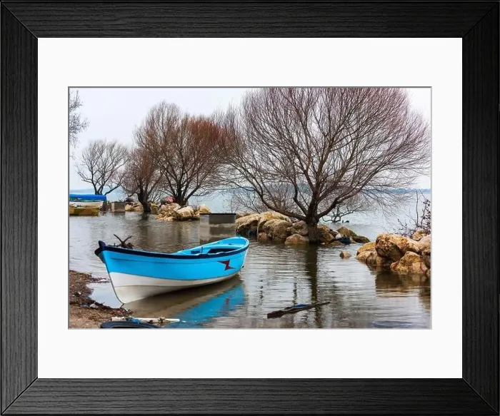 Framed Print : GOLYAZI, BURSA, TURKEY. Golyazi is a town founded on a peninsula on Lake Uluabat Framed Print : GOLYAZI, BURSA, TURKEY. Golyazi is a town founded on a peninsula on Lake Uluabat