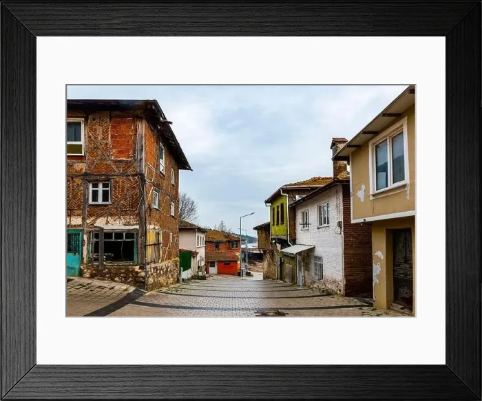 Framed Print : GOLYAZI, BURSA, TURKEY. Golyazi is a town founded on a peninsula on Lake Uluabat Framed Print : GOLYAZI, BURSA, TURKEY. Golyazi is a town founded on a peninsula on Lake Uluabat