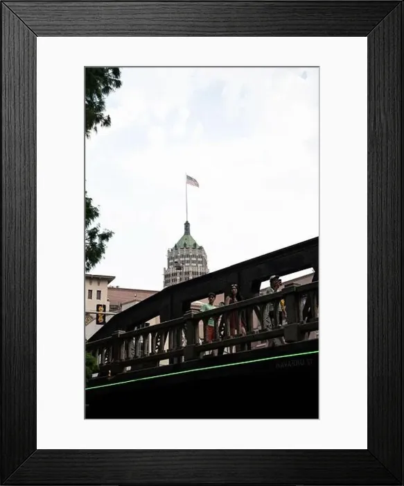Framed Print : San Antonio Texas old buildings downtown Framed Print : San Antonio Texas old buildings downtown
