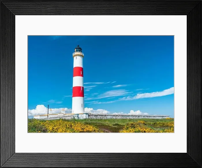 Framed Print : Tarbat Ness Lighthouse, Portmahomack, Highland, East Coast of Scotland, UK Framed Print : Tarbat Ness Lighthouse, Portmahomack, Highland, East Coast of Scotland, UK