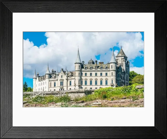 Framed Print : Dunrobin Castle and Gardens, NC500, Scotland, UK Framed Print : Dunrobin Castle and Gardens, NC500, Scotland, UK