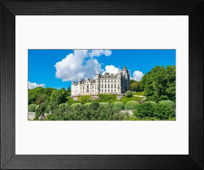 Framed Print : Dunrobin Castle and Gardens, NC500, Scotland, UK Framed Print : Dunrobin Castle and Gardens, NC500, Scotland, UK