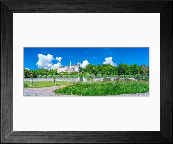 Framed Print : Dunrobin Castle and Gardens, NC500, Scotland, UK Framed Print : Dunrobin Castle and Gardens, NC500, Scotland, UK