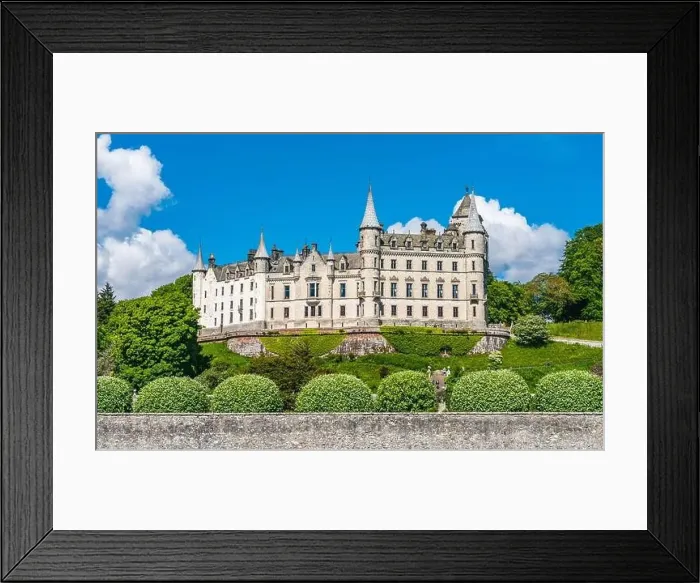Framed Print : Dunrobin Castle and Gardens, NC500, Scotland, UK Framed Print : Dunrobin Castle and Gardens, NC500, Scotland, UK