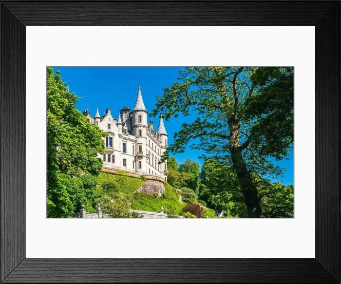 Framed Print : Dunrobin Castle and Gardens, NC500, Scotland, UK Framed Print : Dunrobin Castle and Gardens, NC500, Scotland, UK