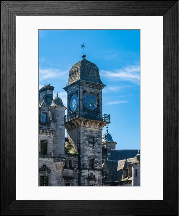 Framed Print : Dunrobin Castle and Gardens, NC500, Scotland, UK