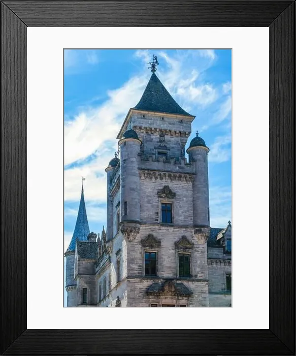 Framed Print : Dunrobin Castle and Gardens, NC500, Scotland, UK Framed Print : Dunrobin Castle and Gardens, NC500, Scotland, UK