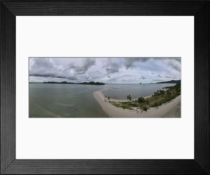 Framed Print : couple of men and women walking on the beach at the Island Koh Yao Yai Thailand, beach with white sand and palm trees Framed Print : couple of men and women walking on the beach at the Island Koh Yao Yai Thailand, beach with white sand and palm trees