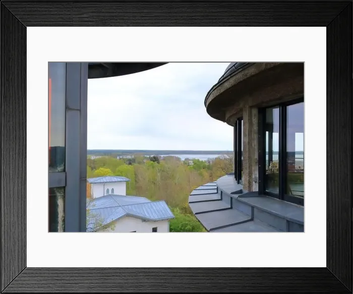 Framed Print : Arial Photo of the landscape in Germany in Joachimsthal, Brandenburg (from the Biorama-Projekt Tower) Framed Print : Arial Photo of the landscape in Germany in Joachimsthal, Brandenburg (from the Biorama-Projekt Tower)