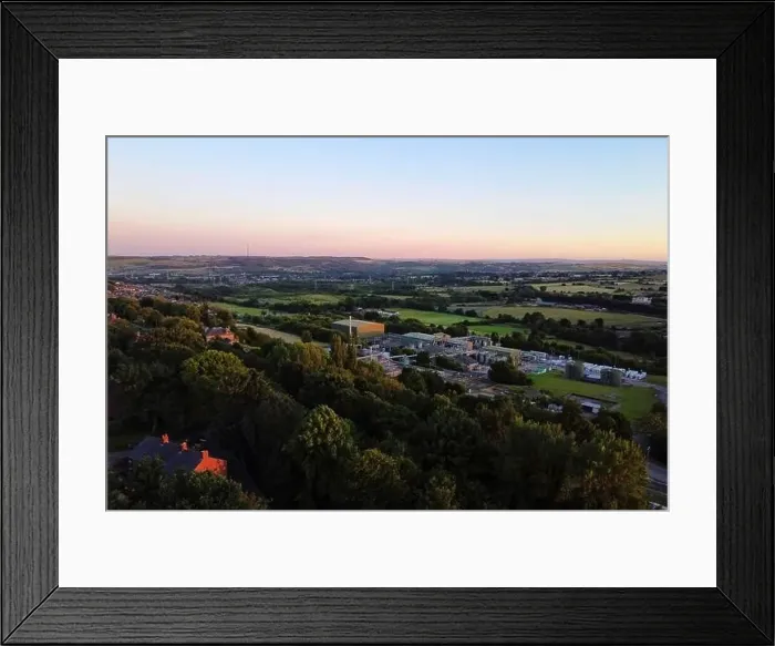 Framed Print : Chemical Plant in a rural location in the UK Framed Print : Chemical Plant in a rural location in the UK