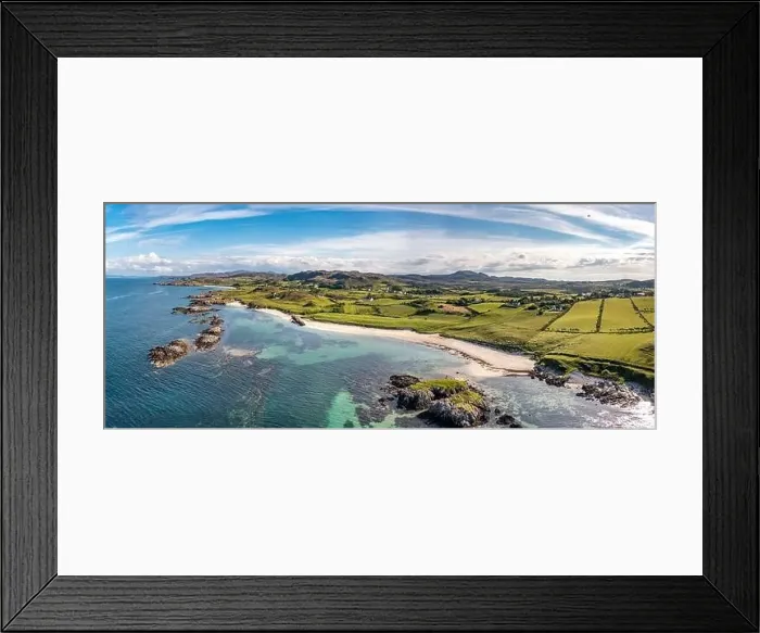 Framed Print : Aerial view of the Great Pollet Sea Arch, Fanad Peninsula, County Donegal, Ireland Framed Print : Aerial view of the Great Pollet Sea Arch, Fanad Peninsula, County Donegal, Ireland