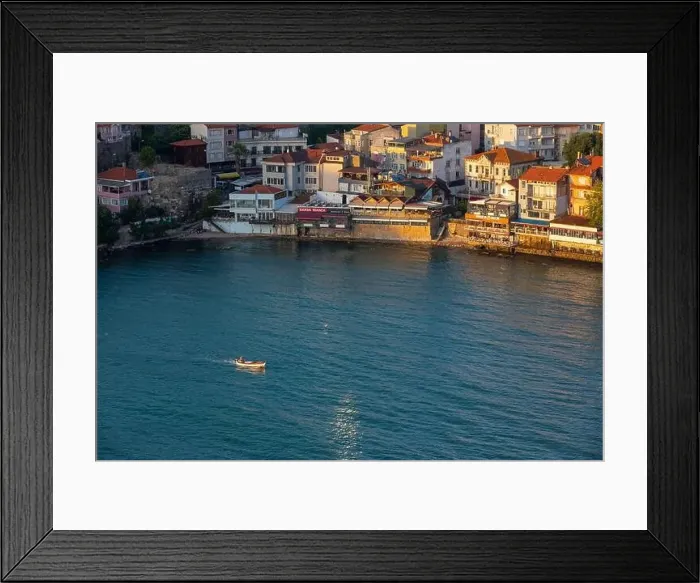 Framed Print : Beautiful cityscape on the mountains over Black-sea, Amasra. Amasra traditional Turkish architecture Framed Print : Beautiful cityscape on the mountains over Black-sea, Amasra. Amasra traditional Turkish architecture