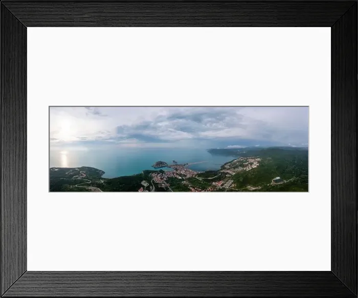 Framed Print : Beautiful cityscape on the mountains over Black-sea, Amasra. Amasra traditional Turkish architecture Framed Print : Beautiful cityscape on the mountains over Black-sea, Amasra. Amasra traditional Turkish architecture