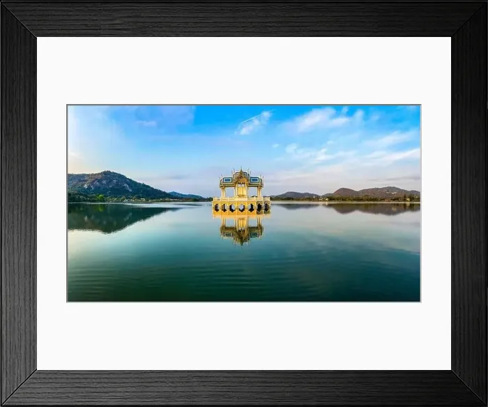 Framed Print : Thai Pavillion Khao Tao Reservoir in Hua Hin, Prachuap Khiri Khan, Thailand Framed Print : Thai Pavillion Khao Tao Reservoir in Hua Hin, Prachuap Khiri Khan, Thailand