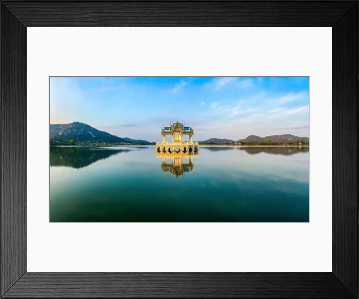 Framed Print : Thai Pavillion Khao Tao Reservoir in Hua Hin, Prachuap Khiri Khan, Thailand Framed Print : Thai Pavillion Khao Tao Reservoir in Hua Hin, Prachuap Khiri Khan, Thailand