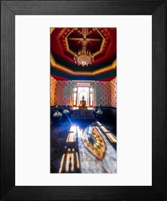 Framed Print : Phra Mahathat Chedi Phakdee Prakat temple in Prachuap Khiri Khan, Thailand Framed Print : Phra Mahathat Chedi Phakdee Prakat temple in Prachuap Khiri Khan, Thailand