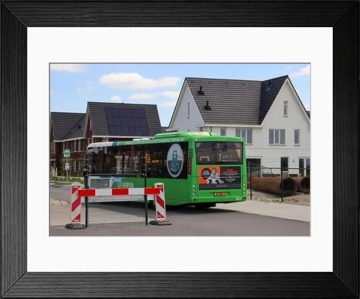 Framed Print : Construction of new houses with infrastructure in new residential area Westergouwe in Gouda the Netherlands Framed Print : Construction of new houses with infrastructure in new residential area Westergouwe in Gouda the Netherlands