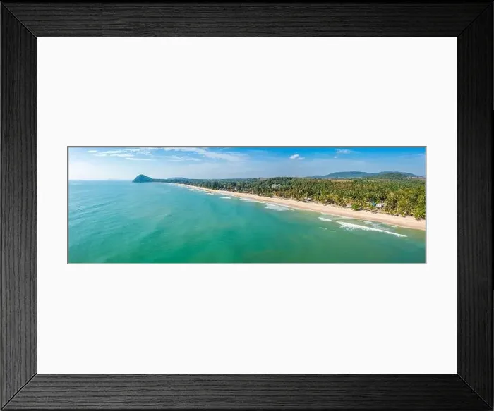 Framed Print : Running Bull Beach or Hat Thung Wua Laen in Chumphon, Thailand Framed Print : Running Bull Beach or Hat Thung Wua Laen in Chumphon, Thailand