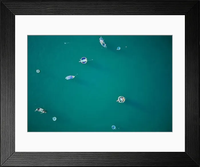 Framed Print : June 18, 2022: dawn in Mui Ne fishing village, Phan Thiet city, Binh Thuan province, Vietnam Framed Print : June 18, 2022: dawn in Mui Ne fishing village, Phan Thiet city, Binh Thuan province, Vietnam