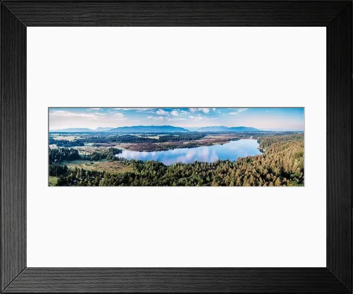 Framed Print : Kirchsee Lake, Kloster Reutberg, Bavarian Alps 4K Aerial Drone flight Framed Print : Kirchsee Lake, Kloster Reutberg, Bavarian Alps 4K Aerial Drone flight