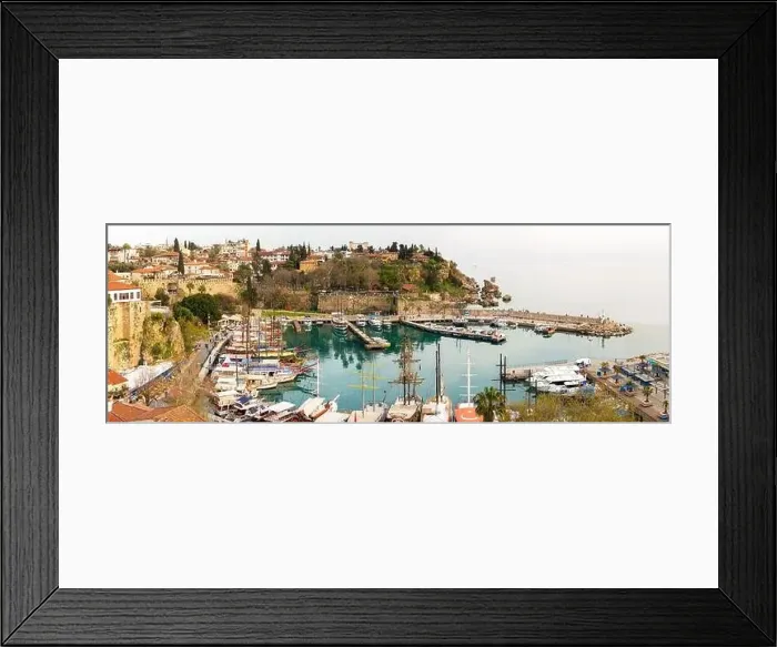 Framed Print : Antalya marina view, Kaleici marina Framed Print : Antalya marina view, Kaleici marina