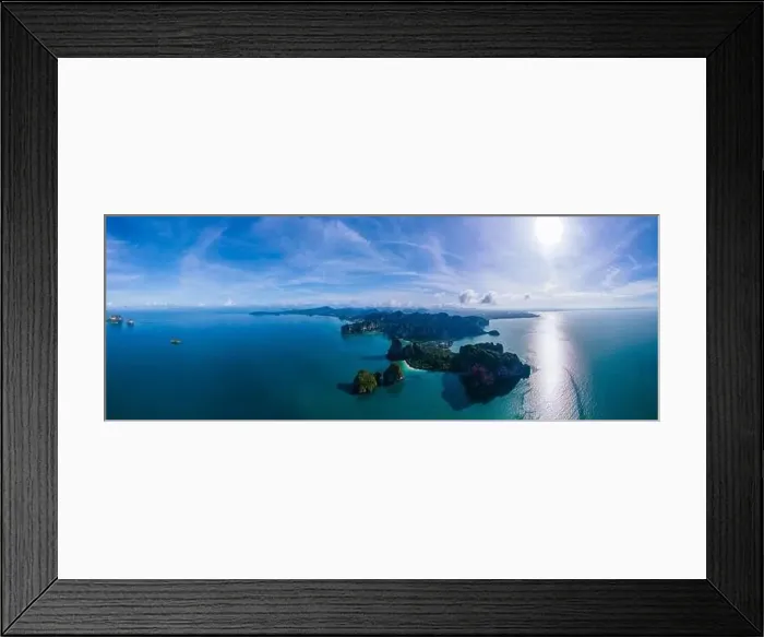 Framed Print : Railay Beach Krabi Thailand, the tropical beach of Railay Krabi Framed Print : Railay Beach Krabi Thailand, the tropical beach of Railay Krabi