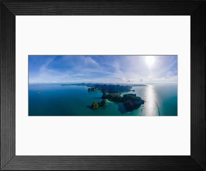 Framed Print : Railay Beach Krabi Thailand, the tropical beach of Railay Krabi Framed Print : Railay Beach Krabi Thailand, the tropical beach of Railay Krabi
