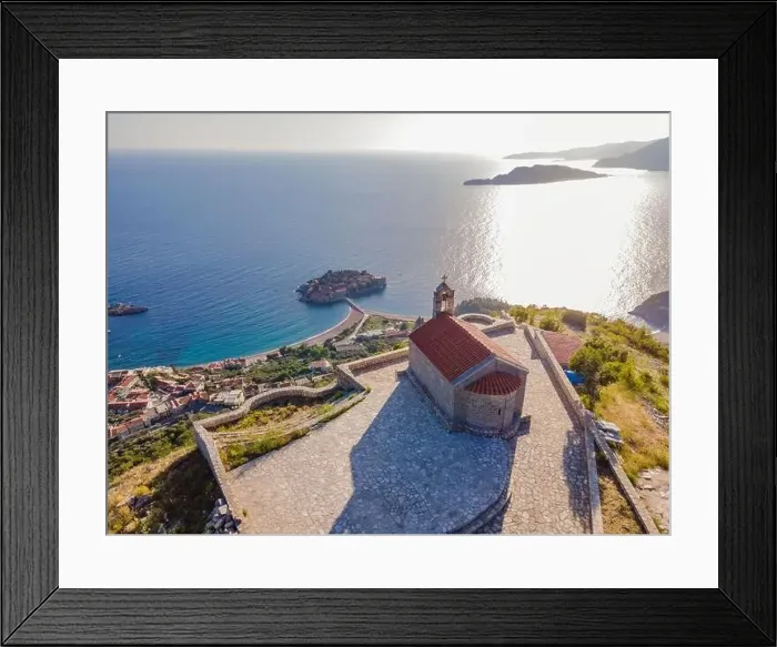 Framed Print : The Church of St. Sava in Montenegro Framed Print : The Church of St. Sava in Montenegro