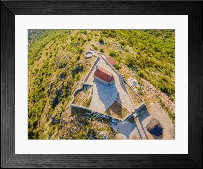 Framed Print : The Church of St. Sava in Montenegro Framed Print : The Church of St. Sava in Montenegro