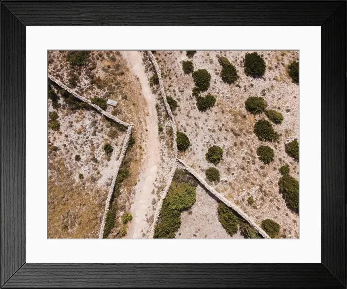 Framed Print : Drone flight over the beautiful island of Pag in Croatia, simuni, novalja, zrece beach Framed Print : Drone flight over the beautiful island of Pag in Croatia, simuni, novalja, zrece beach