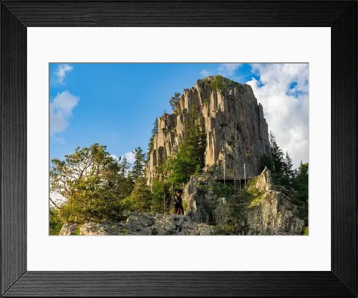 Framed Print : High rocky wild mountain range of Rhodope Mountains covered with green bright vegetation Framed Print : High rocky wild mountain range of Rhodope Mountains covered with green bright vegetation