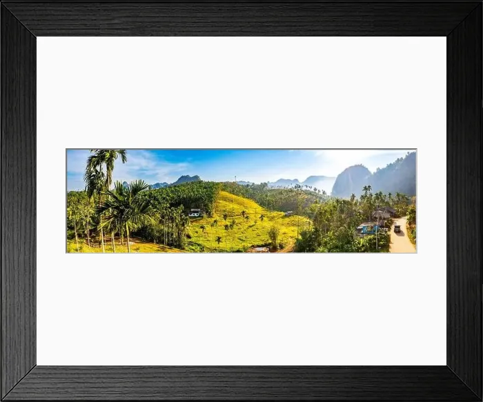 Framed Print : Rice terraces near Doi Tapang viewpoint in Chumphon, Thailand Framed Print : Rice terraces near Doi Tapang viewpoint in Chumphon, Thailand