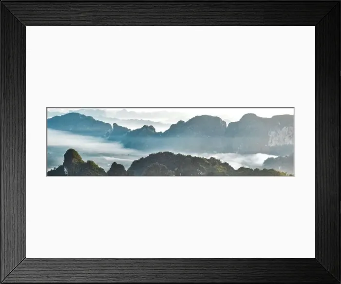 Framed Print : Rice terraces near Doi Tapang viewpoint in Chumphon, Thailand Framed Print : Rice terraces near Doi Tapang viewpoint in Chumphon, Thailand
