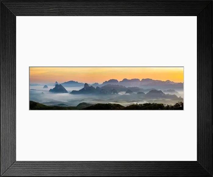 Framed Print : Rice terraces near Doi Tapang viewpoint in Chumphon, Thailand Framed Print : Rice terraces near Doi Tapang viewpoint in Chumphon, Thailand
