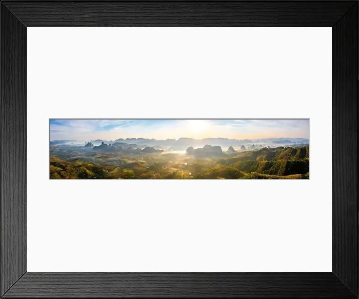 Framed Print : Rice terraces near Doi Tapang viewpoint in Chumphon, Thailand Framed Print : Rice terraces near Doi Tapang viewpoint in Chumphon, Thailand