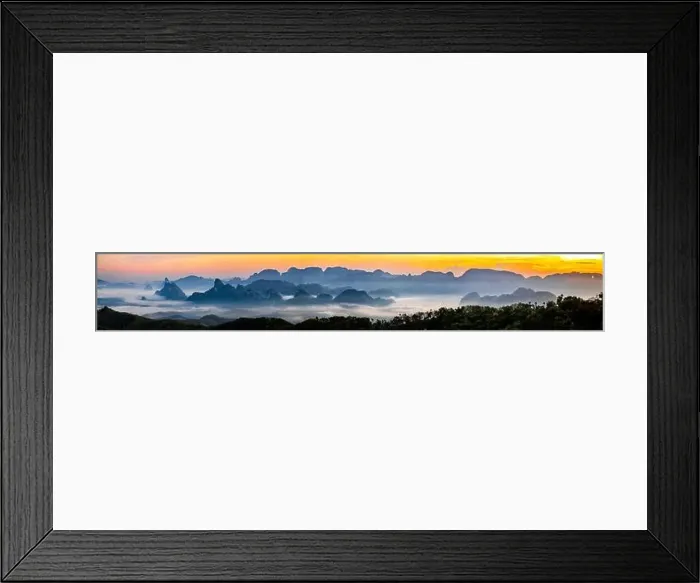 Framed Print : Rice terraces near Doi Tapang viewpoint in Chumphon, Thailand Framed Print : Rice terraces near Doi Tapang viewpoint in Chumphon, Thailand