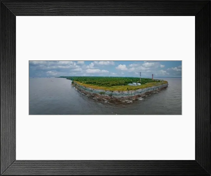 Framed Print : Beautiful limestone cliff at the top of the Pakri peninsula Framed Print : Beautiful limestone cliff at the top of the Pakri peninsula