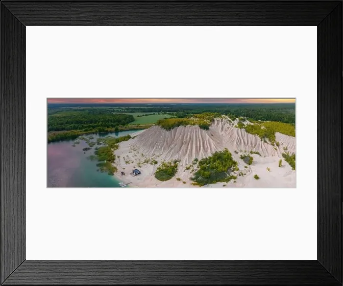 Framed Print : Abandoned quarry for extraction of limestone. Beautiful nature, attraction in Estonia Framed Print : Abandoned quarry for extraction of limestone. Beautiful nature, attraction in Estonia