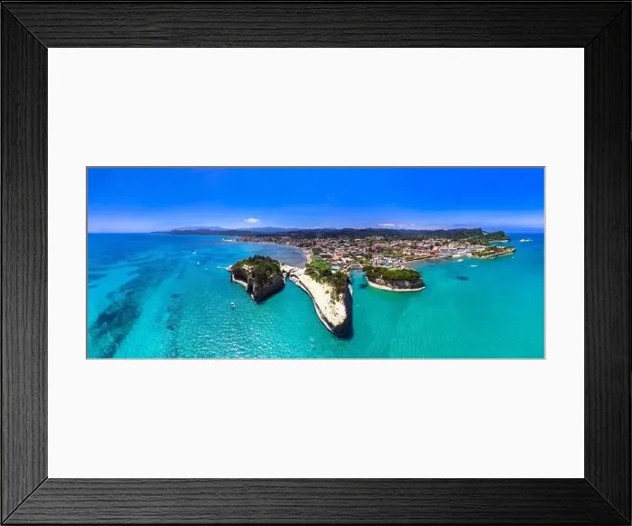 Framed Print : Corfu island nature sea scenery Framed Print : Corfu island nature sea scenery