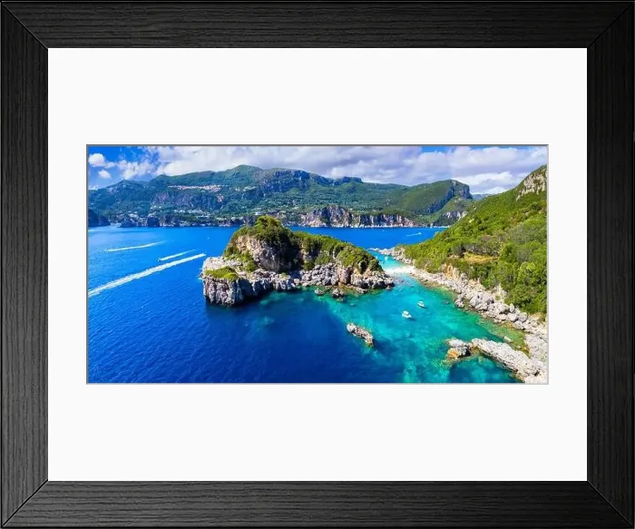 Framed Print : Corfu island, Greece Framed Print : Corfu island, Greece
