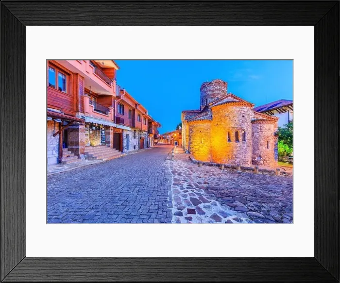 Framed Print : Nessebar (Nesebar), Bulgaria. The Ancient City of Nessebar, Church of St. John the Baptist. Black Sea Coast, Burgas Framed Print : Nessebar (Nesebar), Bulgaria. The Ancient City of Nessebar, Church of St. John the Baptist. Black Sea Coast, Burgas