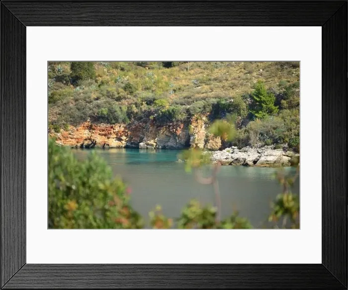 Framed Print : Crystal clear waters with sandy beaches and secluded bays Framed Print : Crystal clear waters with sandy beaches and secluded bays