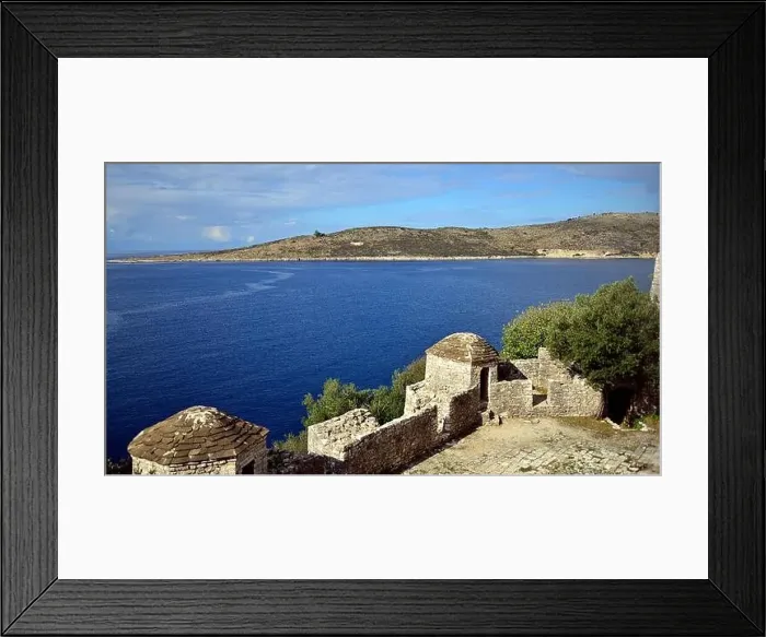 Framed Print : Crystal clear waters with sandy beaches and secluded bays Framed Print : Crystal clear waters with sandy beaches and secluded bays