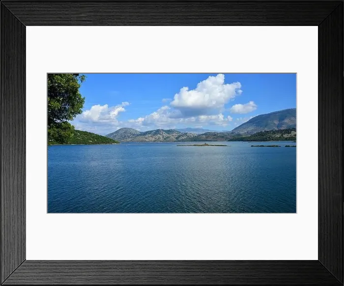 Framed Print : Crystal clear waters with sandy beaches and secluded bays Framed Print : Crystal clear waters with sandy beaches and secluded bays